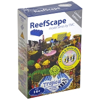 ReefScape Model Series 3: Custom LEGO<sup>&reg;</sup> RS0313 - 2 x Black & White Bannerfish NEW *Rough Shape*